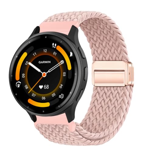 [Kvsdynd] 22mm Garmin Venu 4 45mm/Venu 3 45mm/2/Forerunner 570 47mm �����o���h �i�C�����f�� ���C�o�b�N�� �}�O�l�b�g���o�b�N�� �҂ݍ��� �ʋC�� �T�C�Y�����\ �K�[�~�� Forerun