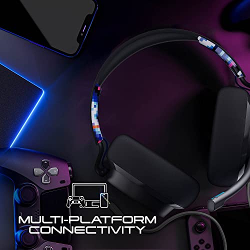 Skullcandy SLYR Pro Multi-Platform Over-Ear Wired Gaming Headset, Enhanced Sound Perception, AI Microphone, Works with Xbox PlayStation and PC - Blue - image 5