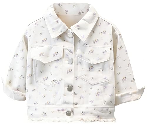 Image of Cromoncent Toddler Denim Jacket for Boys Girls