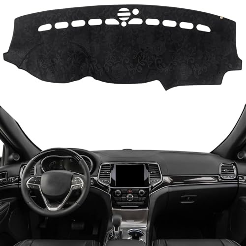 Tapis de tableau de bord anti-reflet en flanelle Jeep WK2 2011-2021