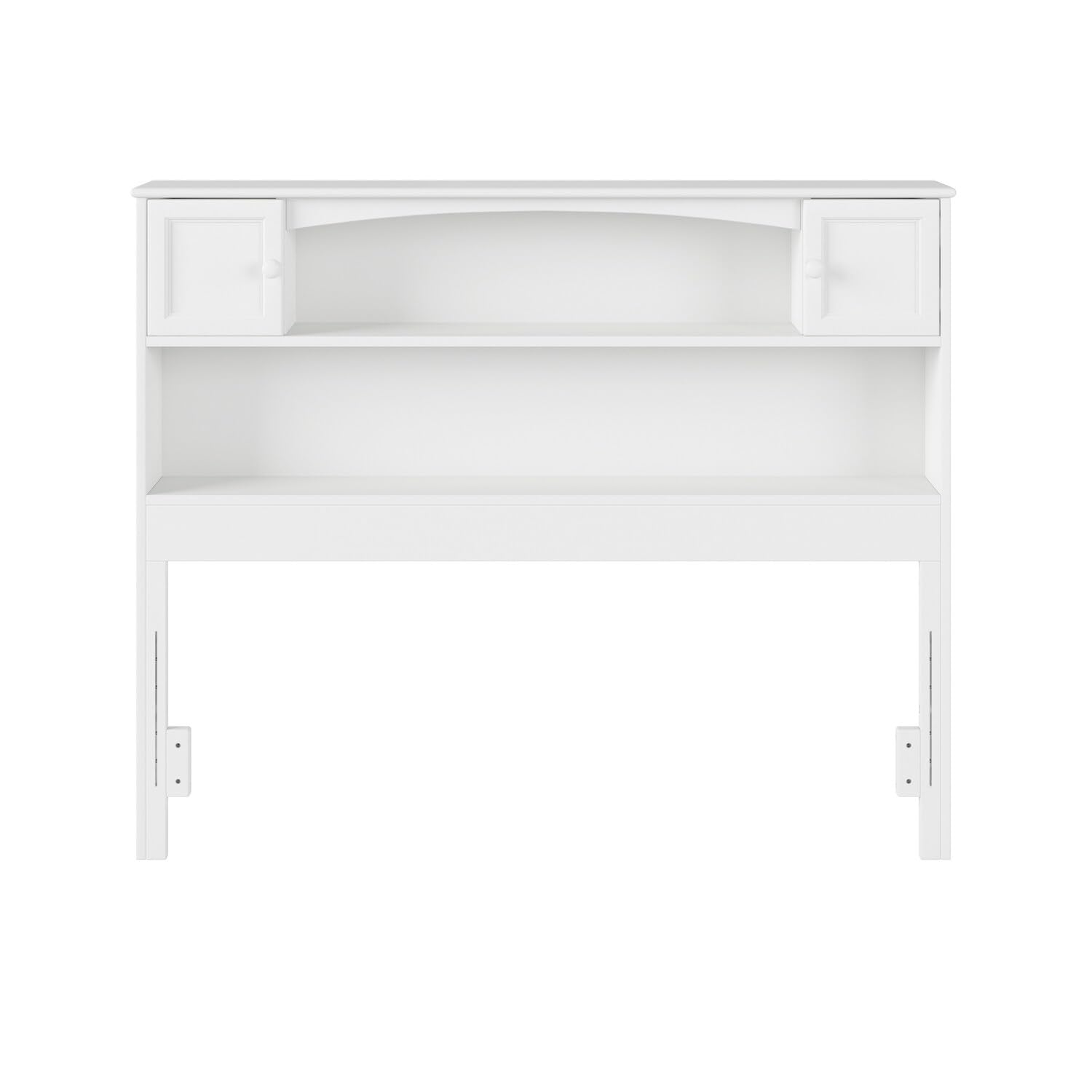 AFI Newport Full Headboard with Turbo Charger in White