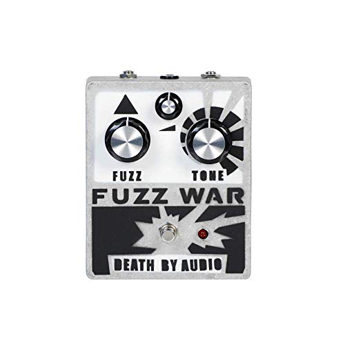 DEATH BY AUDIO Fuzz War Guitar Effect Pedal - Silver