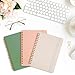 Utron 3 PCS Small Spiral Notebook 5x7, Notebooks for Note Taking, Morandi Spiral Journal Notebook, Work Notebook Small Notebooks 5x7 with Strap, Cute Notebooks for Women 70 Sheets/Note Books