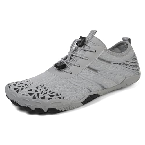 Image of Hike Barefoot Shoes for Women Men Breathable & Non-Slip Athletic Footwear Wide Toe Water Shoes,Designed for Walking,Running&Swimming