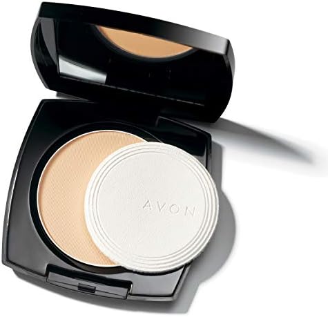 Avon True Colour Flawless Mattifying Pressed Powder Neutral light medium
