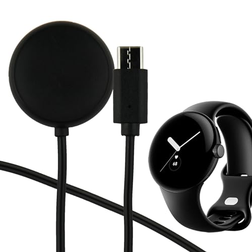 BabbleCom Google Pixel Watch 1 1stΉ [d USB P[u USB-C TypeC A_v^ }Olbg }[d ϋv fh~ [d 1m ݊i