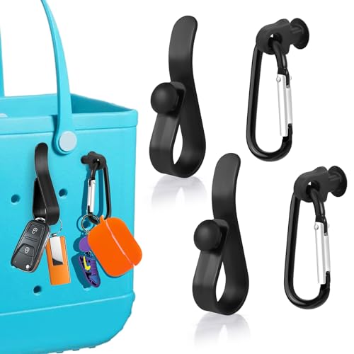 Image of Mity rain Key Holder for Bogg Bag, Accessories for Bogg Bags Original X Large, Insert Charm Carabiner Keychain for Beach Bag