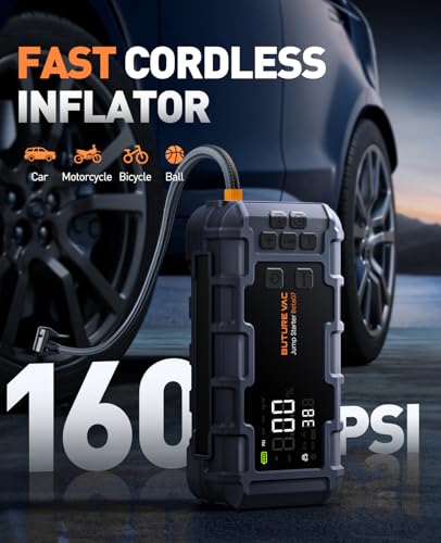 Portable 10-in-1 Jump Starter