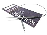 Kollage Square Circular 32-inch (81cm) Knitting Needle Firm Cable (US 7/4.5mm)