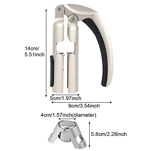 Zinc Alloy Bar Jar Cork Puller Champagne Corkscrew - Image 3
