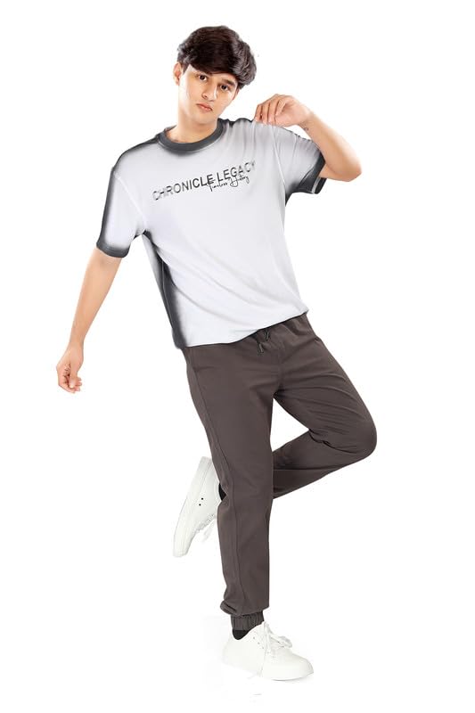 Image of UNOseven Boys Cotton Jogger Pant - Slim Fit - Available from 6 Years to Size XL