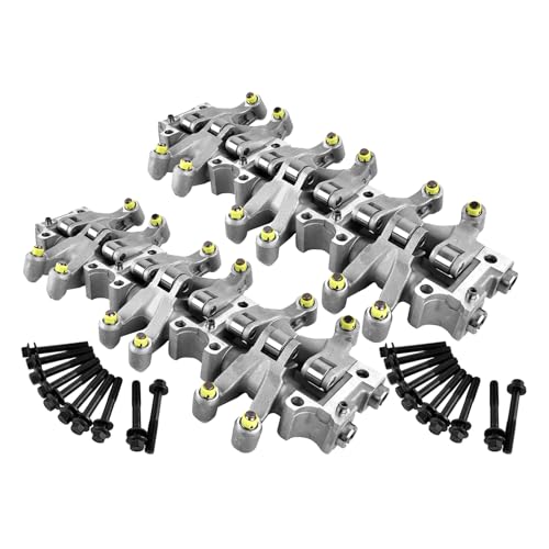 Flynsu 4892293AC Intake & Exhaust Rocker Arm Shaft Lifter Assembly Replacement for Chrysler Dodge 3.5L 4.0L...