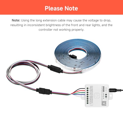 Tira de LED Flexible RGBW COB 24V 3m 4000K Natural y RGB miniatura 5
