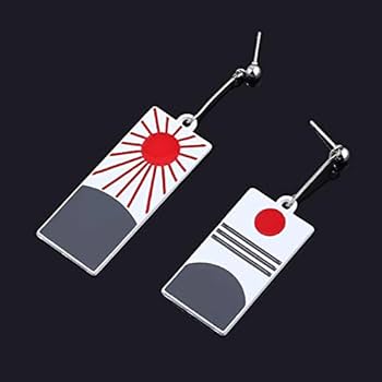 Amazon.co.jp: (YOYO HOUSE)サン 太陽の日差しピアス 合金耳飾り