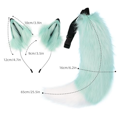 Serre-tête queue de renard jouet idéal pour cadeau de Noël - 2