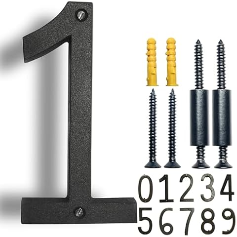 NACH Colonial Floating House Numbers Cover