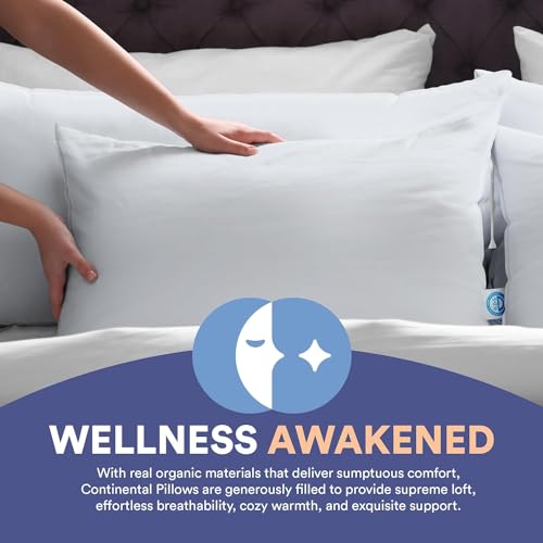 Continental Bedding P550MEDS2 Sleeping Bed Pillow, Standard thumb #4