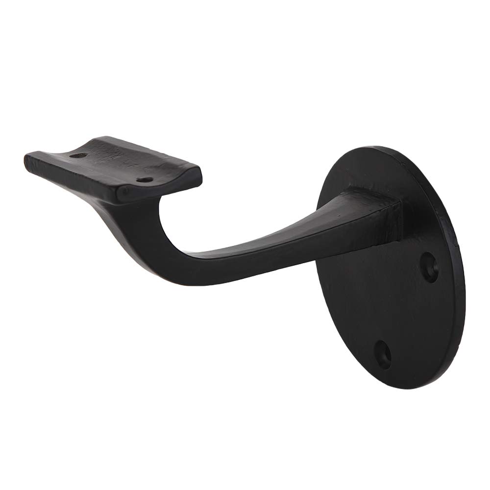 Buy Set of 4 Solid Cast Iron Handrail Brackets with Black Powder Coat