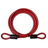The Club UTL904 Woven Steel Security Cable Lock with Braided Core