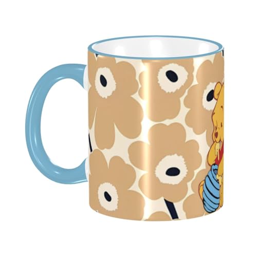 Asamike �}�O�J�b�v 330ml �A�j�� ���܂̃v�[���� �}�O �R�[�q�[�J�b�v ���� �Z���~�b�N mug �J�b�v ��e�� �ϔM �ϗ� �d�q�����W�Ή� �R�b�v �l�C �a���� ��̓� ���̓� �F�l �v���[���g MGZ0130 ��