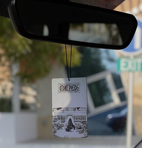 Image of PumpCar 2 pieces shanks double-sided hanging Japanese anime vanilla-scented One Piece car air freshener Cool anime hanging air fresheners for rearview mirror Car Interior Accessories Household Gifts