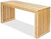 BAM BOO BOX - Sitzbank aus Bambus - Holzbank für Esszimmer, Schlafzimmer oder Küche - 90 x 33 x 43 cm - Bank ohne Lehne cm Sitzbank günstig Kaufen-BAM BOO BOX - Sitzbank aus Bambus - Holzbank für Esszimmer, Schlafzimmer oder Küche - 90 x 33 x 43 cm - Bank ohne Lehne