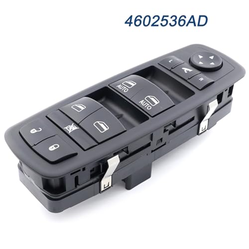 Interrupteur de lève-vitre double compatible 4602536AE commande bouton électrique