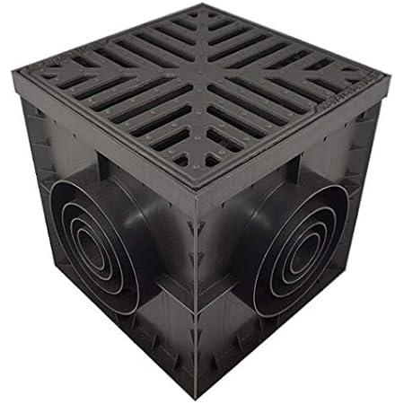 Hofablauf Kunststoff 300x300mm - A15 1,5t Belastbar Mit Fangkorb