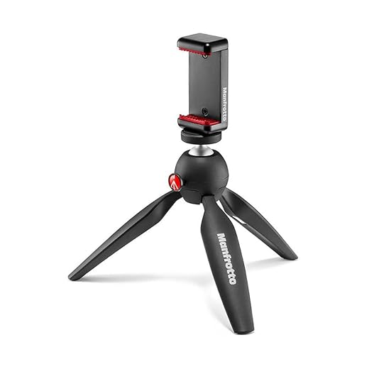 Manfrotto PIXI Mini Tripod with Clamp