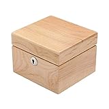 Details : Mit seinem großen Glasfenster und dem sauberen Schnitt gibt diese Box Ihren Uhren die Präsentation, die sie partitionieren.