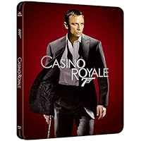 007 カジノ・ロワイヤル 限定スチールブック仕様 [4K UHD+Blu-ray ※4K UHDのみ日本語有り](輸入版)