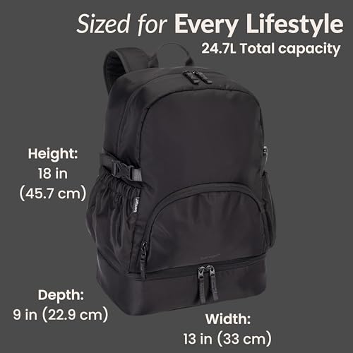 Image of Bentgo 2-in-1 Adult Backpack & Insulated Lunch Bag