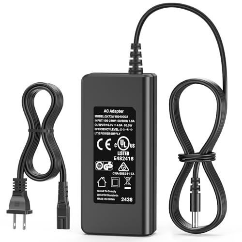 15V Charger for 4Patriots Patriot Power Sidekick 299W 300W Power Station