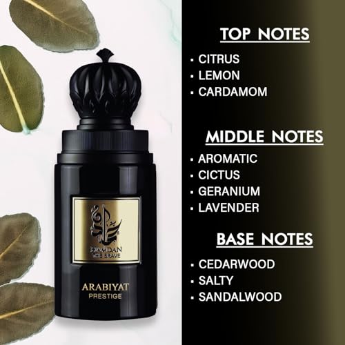 Image of Arabiyat Prestige Hamdan The Brave Perfume For Unisex, EDP 75ML