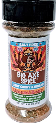 Big Axe Spice Light Curry and Umami Seasoning Blend