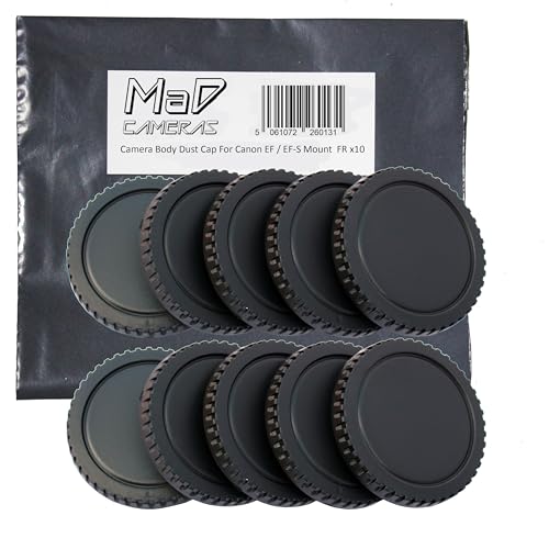 Bouchon de boîtier Canon EOS évite les taches de poussière sur le capteur MaD Camera