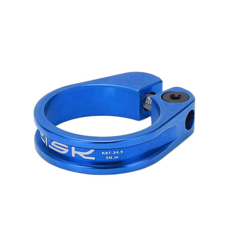 Morsetto Di Bloccaggio Sella Bicicletta – 31,8 Mm O 34,9 Mm, Nero/Silvero (Universale)