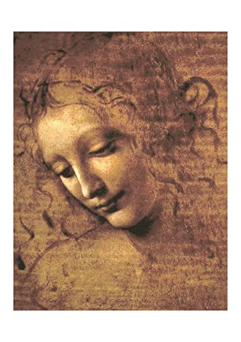Affiche encadrée Leonardo Da Vinci La Scapigliata cadeau idéal collectionneur