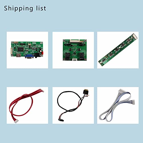 Image of VSDISPLAY H /D VGA Controller Board for 27 inch LM270WQ1-SDE3 36 pin eDP | 2560x1440 2K WLED LCD Screen