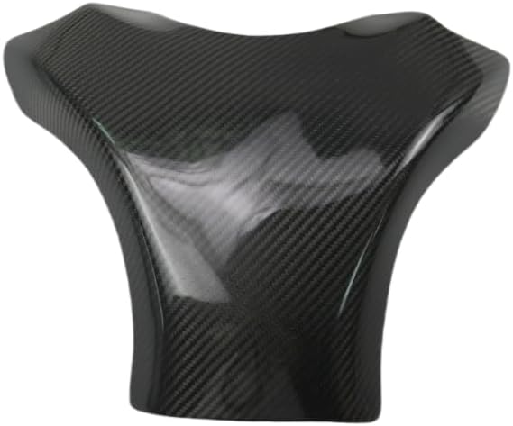 Motorcycle Carbon Fibre Fuel Tank Shelter Protect Carbon Fiber Cover Fit For Kawasaki Ninja ZX 6R 2019-2024