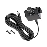Controller Knob Car Amplifier Volumes Regulator Volumes Knob Install Bass Subwoofer Adjuster Car Amplifier Regulator Bass Subwoofer Adjuster Vehicle Controller Easy Installation