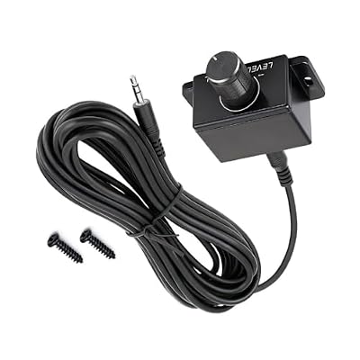 Controller Knob Car Amplifier Volumes Regulator Volumes Knob Install Bass Subwoofer Adjuster Car Amplifier Regulator Bass Subwoofer Adjuster Vehicle Controller Easy Installation