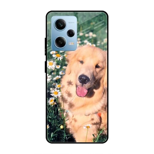 Image of SmashItUp Dog | Animals | Puppy Designer Printed TPU Metal Case Mobile Back Cover for Redmi Note 12 Pro 5G
