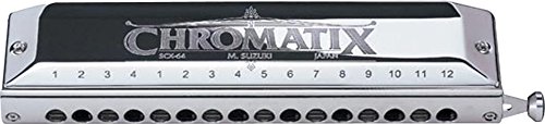 Image of Suzuki Harmonica Chromatic Key SCX-48A