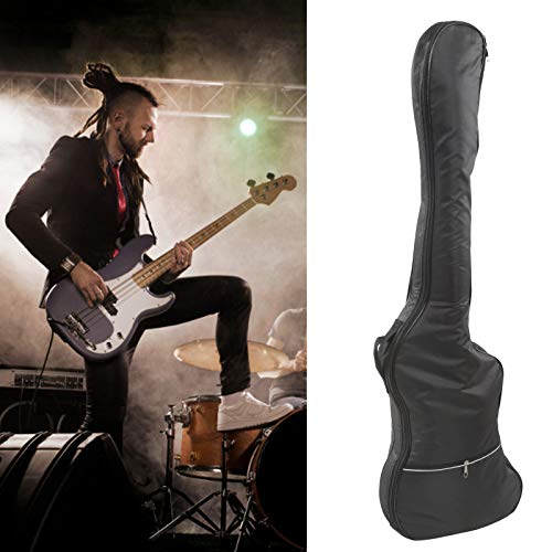 Housse de guitare basse électrique 47in épaissie étanche double bandoulière réglable tissu Oxford noir - Les Beatles, Paul McCartney, John Lennon, RIngo Starr, George Harrison Housse de guitare basse électrique 47in épaissie étanche double bandoulière réglable tissu Oxford noir – Image 8
