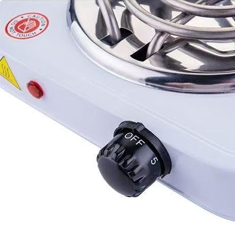 Image of Electric Double & Single Burner Hot Plate Portable Cooktop with Dual Adjustable Temperature Control | Electric Stove for Home, Hostel, Office, Travel, Dorm, Camping & Emergency Cooking