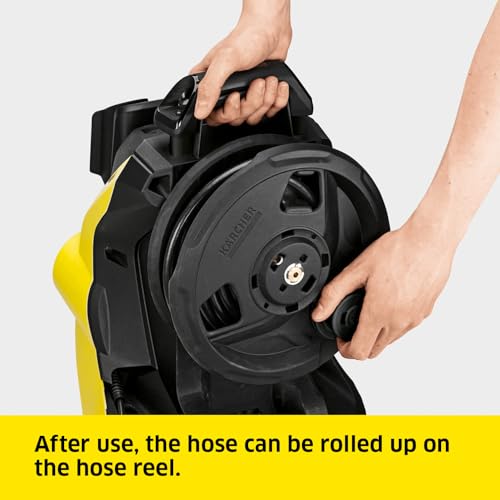 Kärcher K 5 Premium Smart Control Pressure Washer, Pressure: max. 145 bar, Flow Rate: 500 l/h, Area: 40 m²/h, Water Filter, Weight: 13.9 kg, high-Pressure Hose and Gun, Multi Jet Spray Lance - Image 7