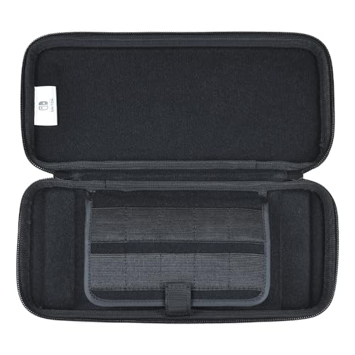 HORI Pochette Slim pour Nintendo Switch (OLED) (Rouge) - Licence Officielle Nintendo