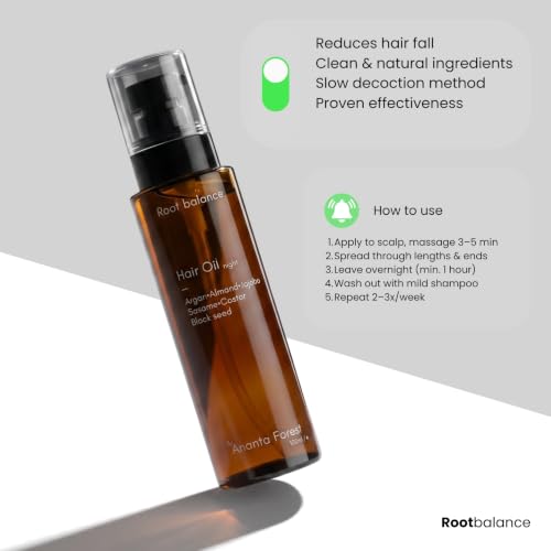 Image of Night Ritual Hair Oil 100ml | 14 Botanical Decoction Formula, 7 Nourishing Oils, Hair Fall Control, Deep Scalp Hydration, Hair Strength