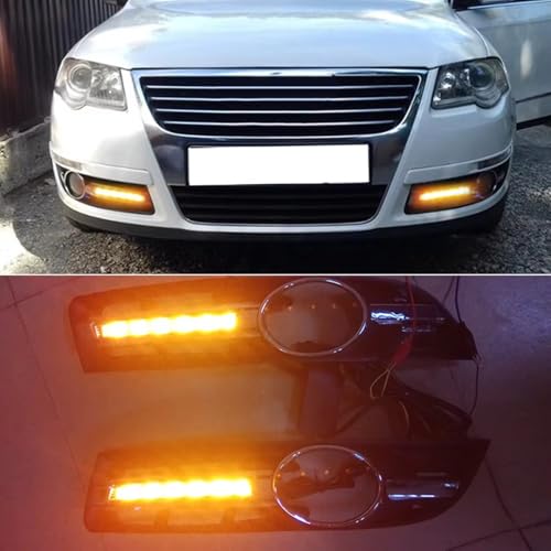 Feu antibrouillard VW Passat B6 phare clignotant LED blanc 2005-2011